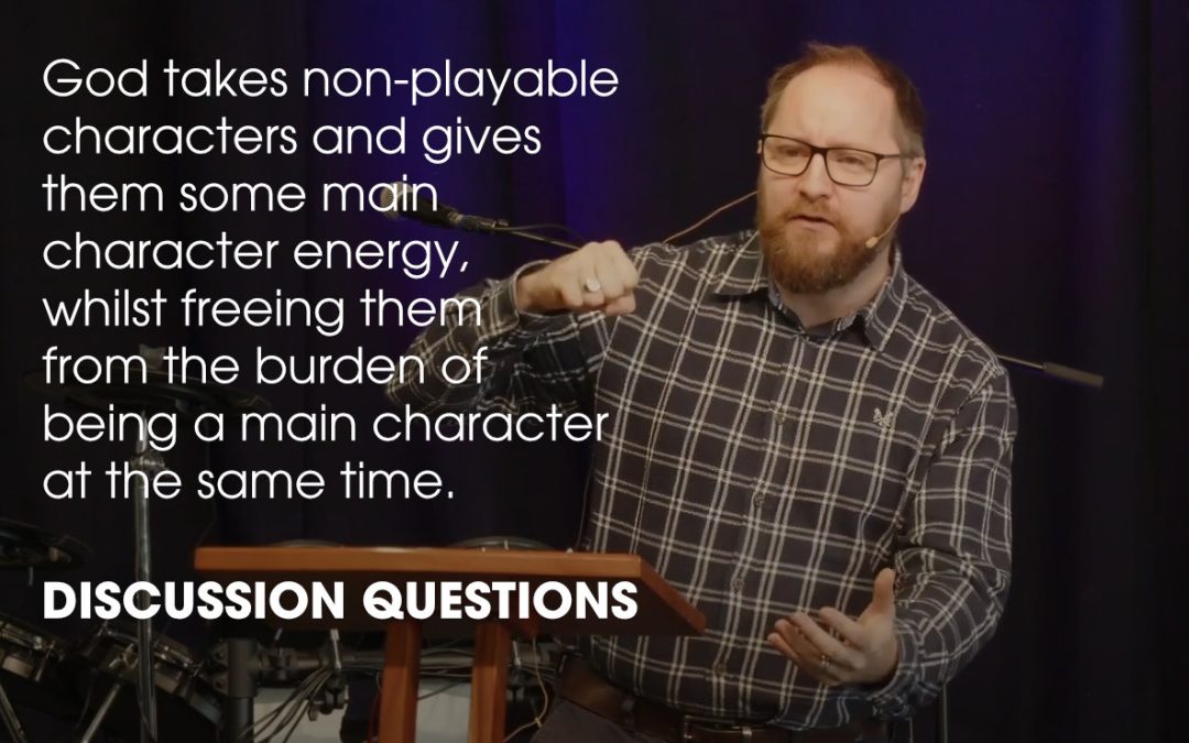 Walking in the story God writes – discussion questions