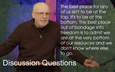 Discussion Starters: The Way Out of Bondage