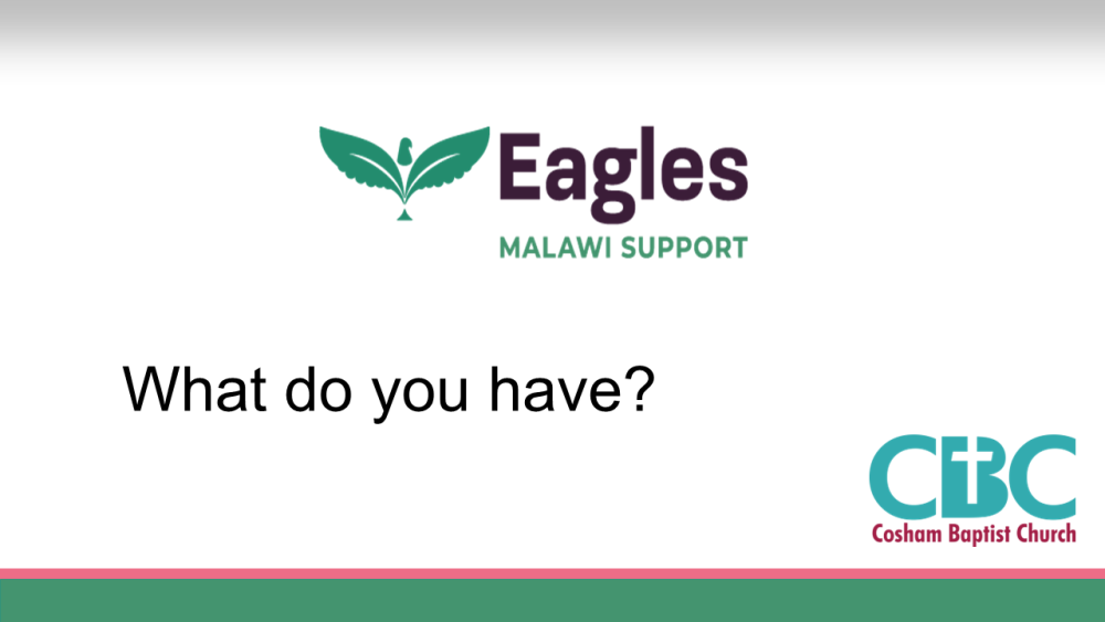 What do you have? Image